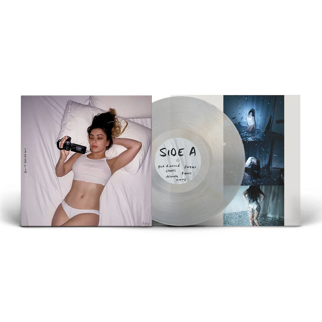 Charli XCX | How I'm Feeling Now (Clear Glitter Vinyl)
