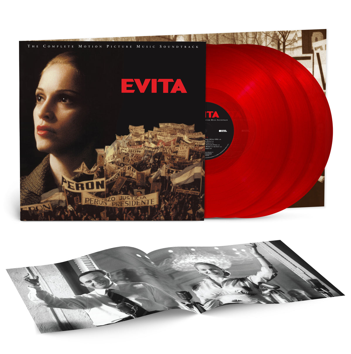 Madonna | Evita: The Complete Motion Picture Soundtrack - Vinyle rouge