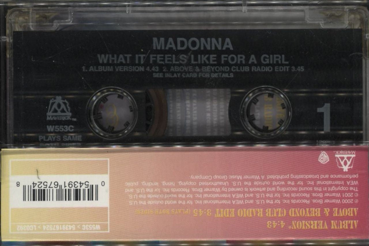 Madonna | What It Feels Like for a Girl (Cassette Single)