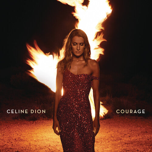 Céline Dion | Courage  (Vinyle rouge rubis)