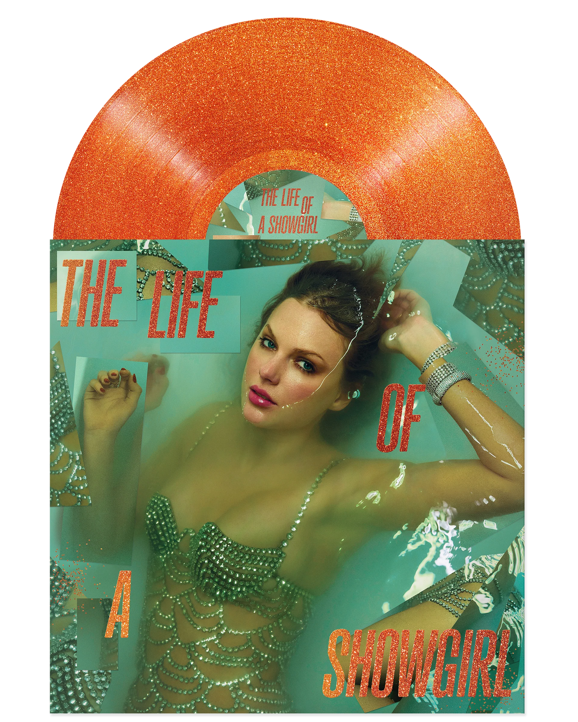 Taylor Swift | The Life Of A Showgirl (Orange Glitter Vinyl)
