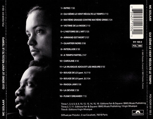MC Solaar - Qui Seme Le Vent Recolte Le Tempo