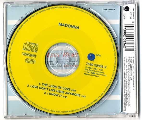 Madonna | The Look of Love - CD single 1995 repress