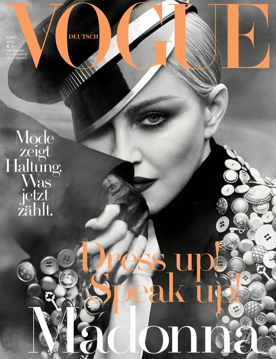 Madonna | Vogue Allemagne (Avril 2017 - Couverture 2)