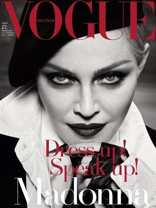 Madonna | Vogue Allemagne (Avril 2017 - Couverture 3)