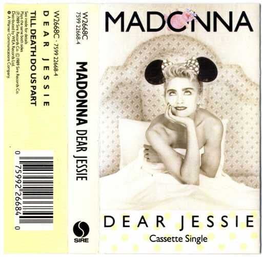 Madonna | Dear Jessie (Cassette Single UK, 1989)