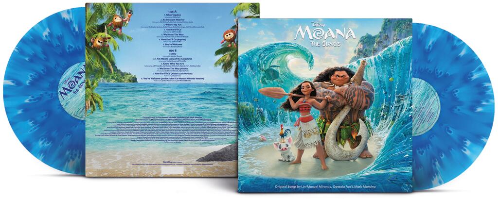Bande Originale | Moana, The Songs - Vinyle bleu