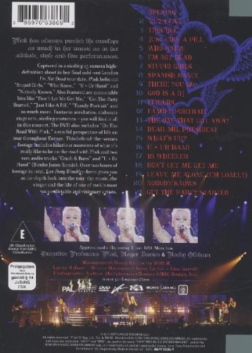 P!nk | Live from Wembley Arena (DVD)