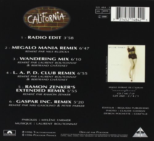 Mylène Farmer | California (CD)