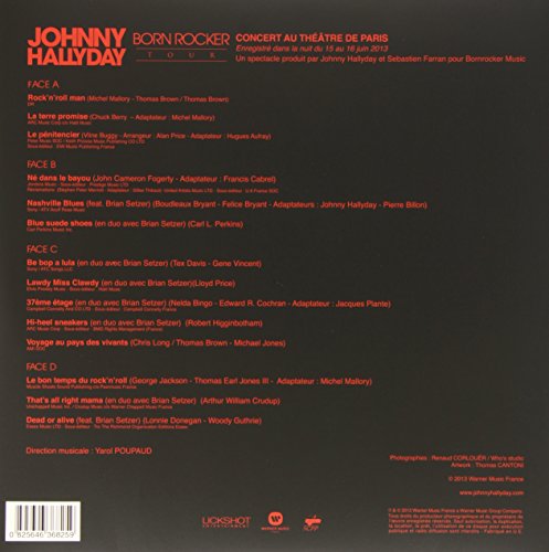 Johnny Hallyday | Born Rocker Tour - Vinyle