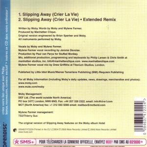 Mylène Farmer | Slipping Away (Crier la vie) (CD)