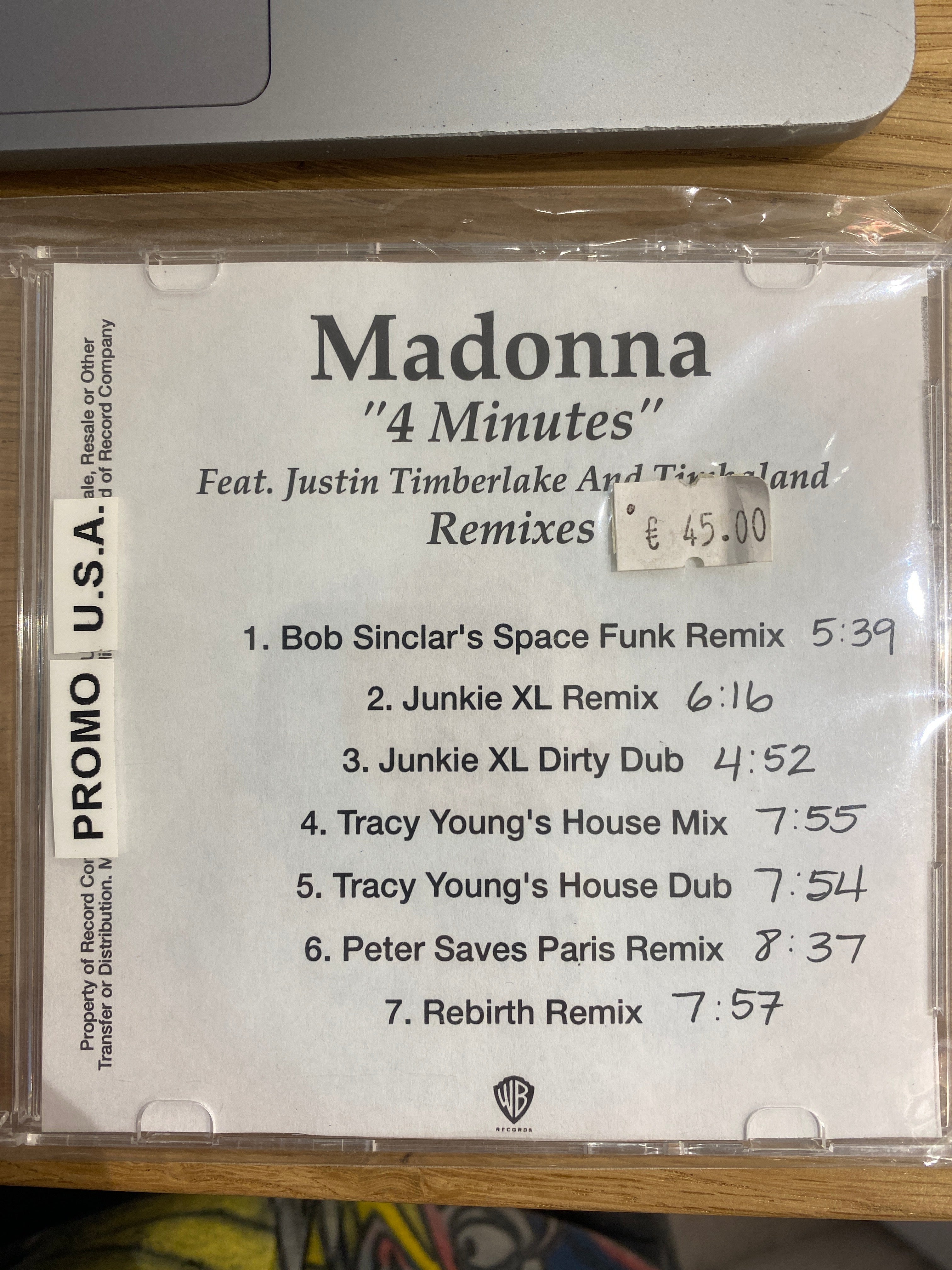 Madonna | 4 minutes feat. Justin Timberlake (US promo)