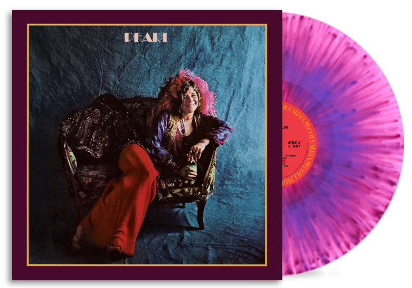 Janis Joplin | Pearl - Vinyle (Splatter Rose)
