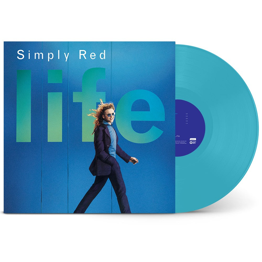 Simply Red | Life - Vinyle bleu