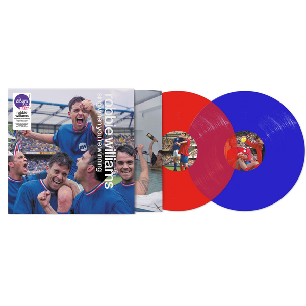 Robbie Williams | Sing When You're Winning - Vinyle (Bleu/rouge)