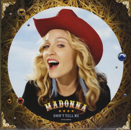 Madonna | Don't Tell Me (Blue Vinyl - Europe)