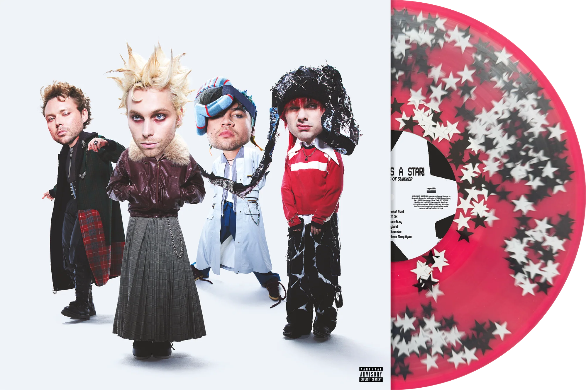 5 Seconds of Summer (55SOS) | Everyone's a Star (édition limitée Bad World) - Vinyle