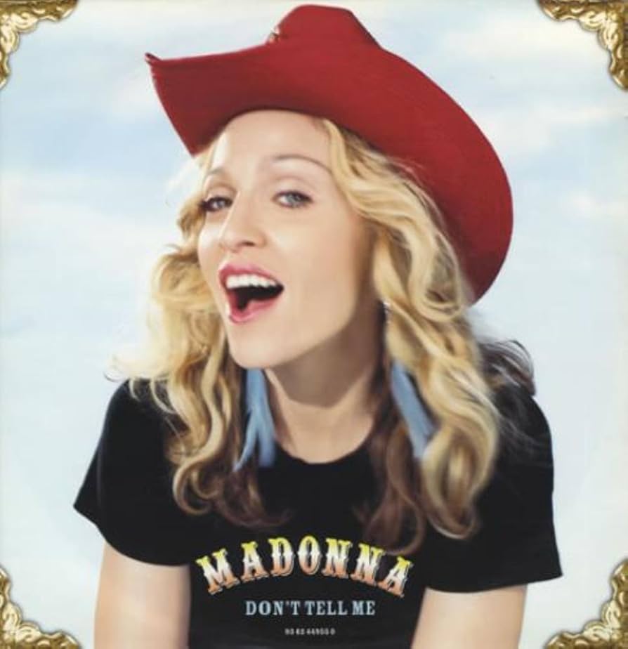 Madonna | Don't Tell Me - single (Germany promo)
