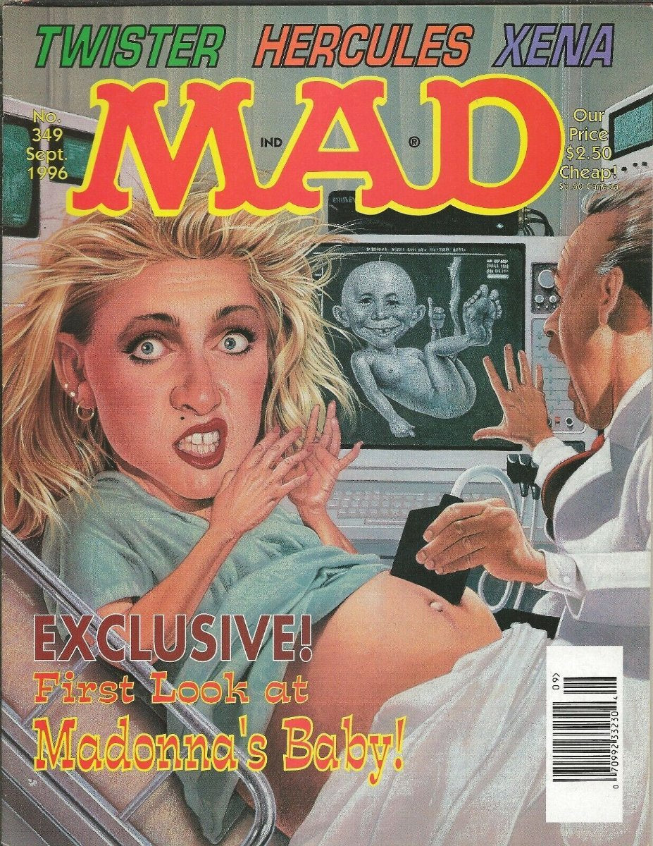 Madonna | Mad Magazine - USA (Septembre 1996)