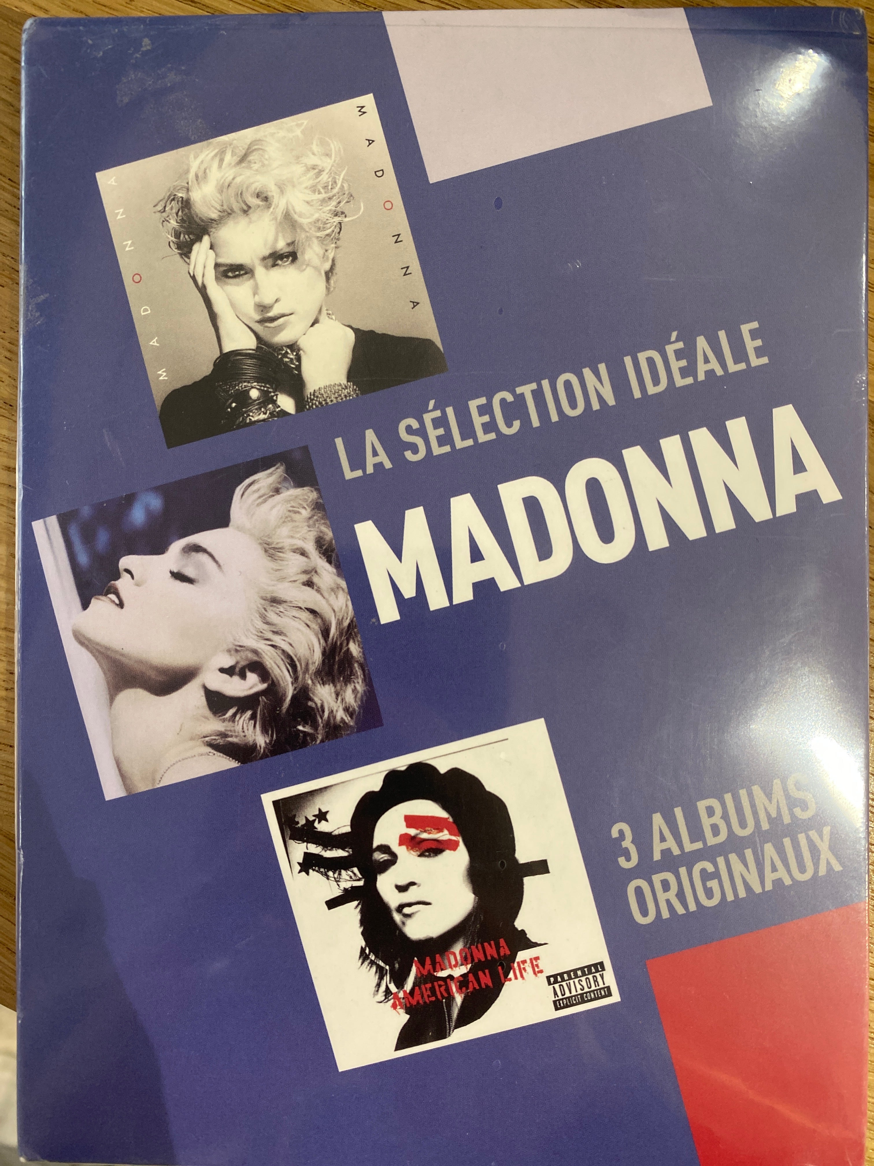 Madonna | CD Box Set (Madonna / True Blue / American Life)