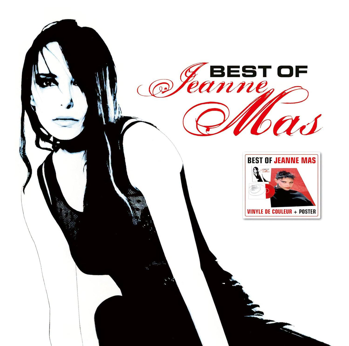 Jeanne Mas | Best of - Vinyle rouge