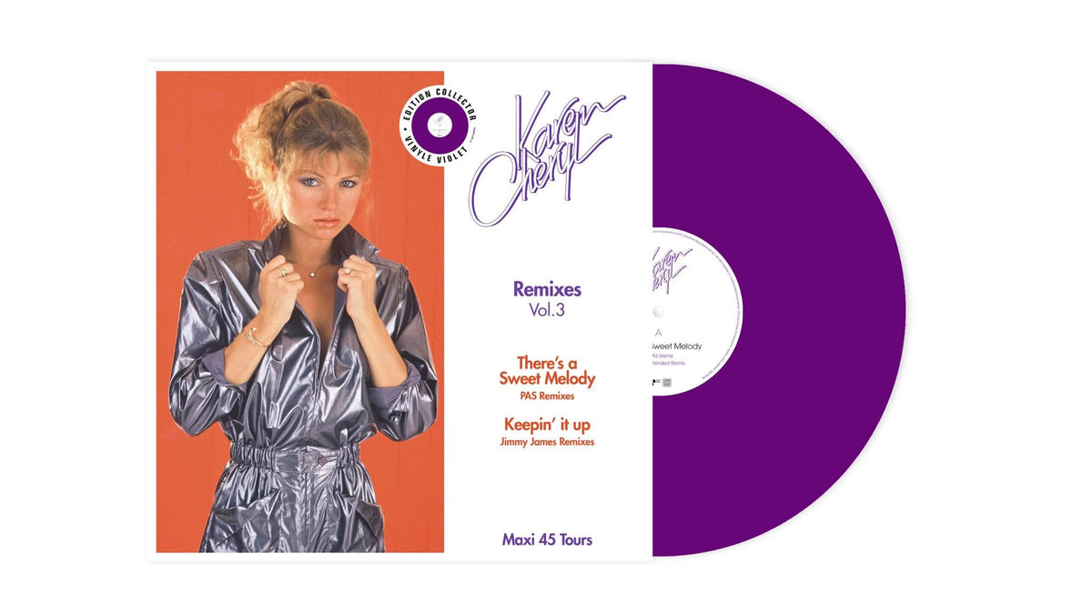 Karen Cheryl | Remixes vol. 3 - Maxi 45T violet
