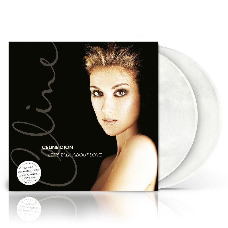 Céline Dion | Let's Talk About Love  - Edition Limitée Paris - Vinyle Blanc Nacré