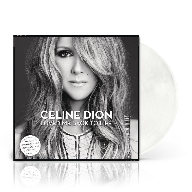 Céline Dion | Loved Me Back to Life - Edition Limitée Paris - Vinyle Blanc Nacré