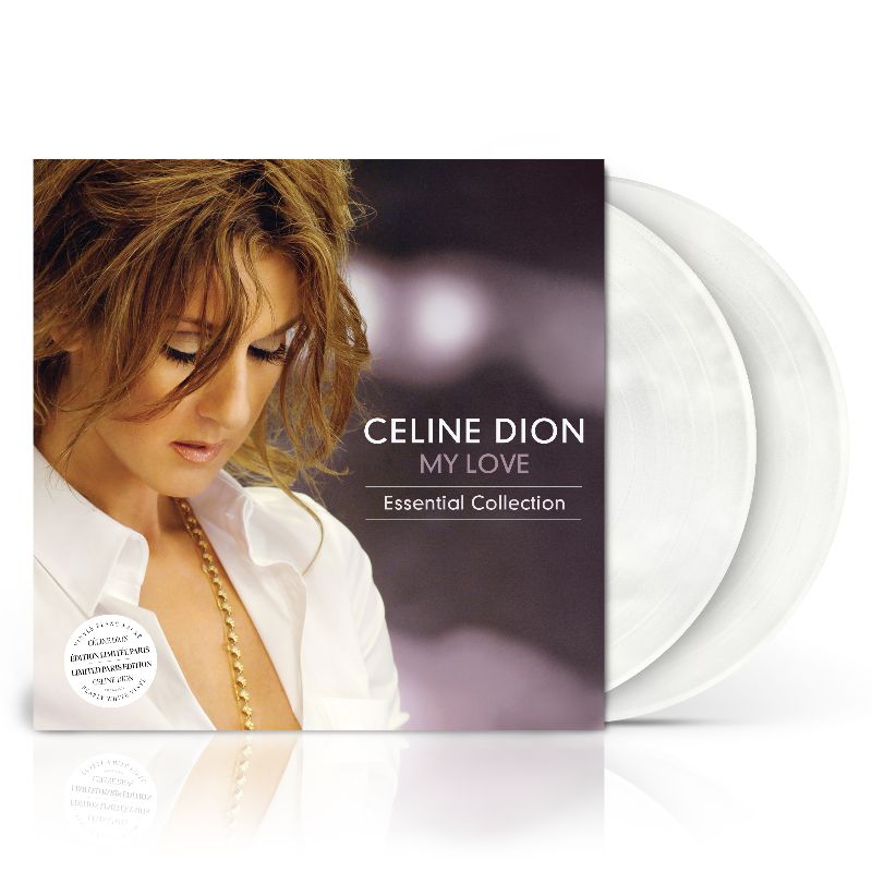 Céline Dion | My Love Essential Collection - Edition Limitée Paris - Vinyle Blanc Nacré
