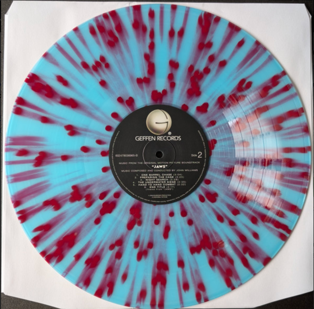 Soundtrack | Jaws (Blue + Red splatter vinyl)