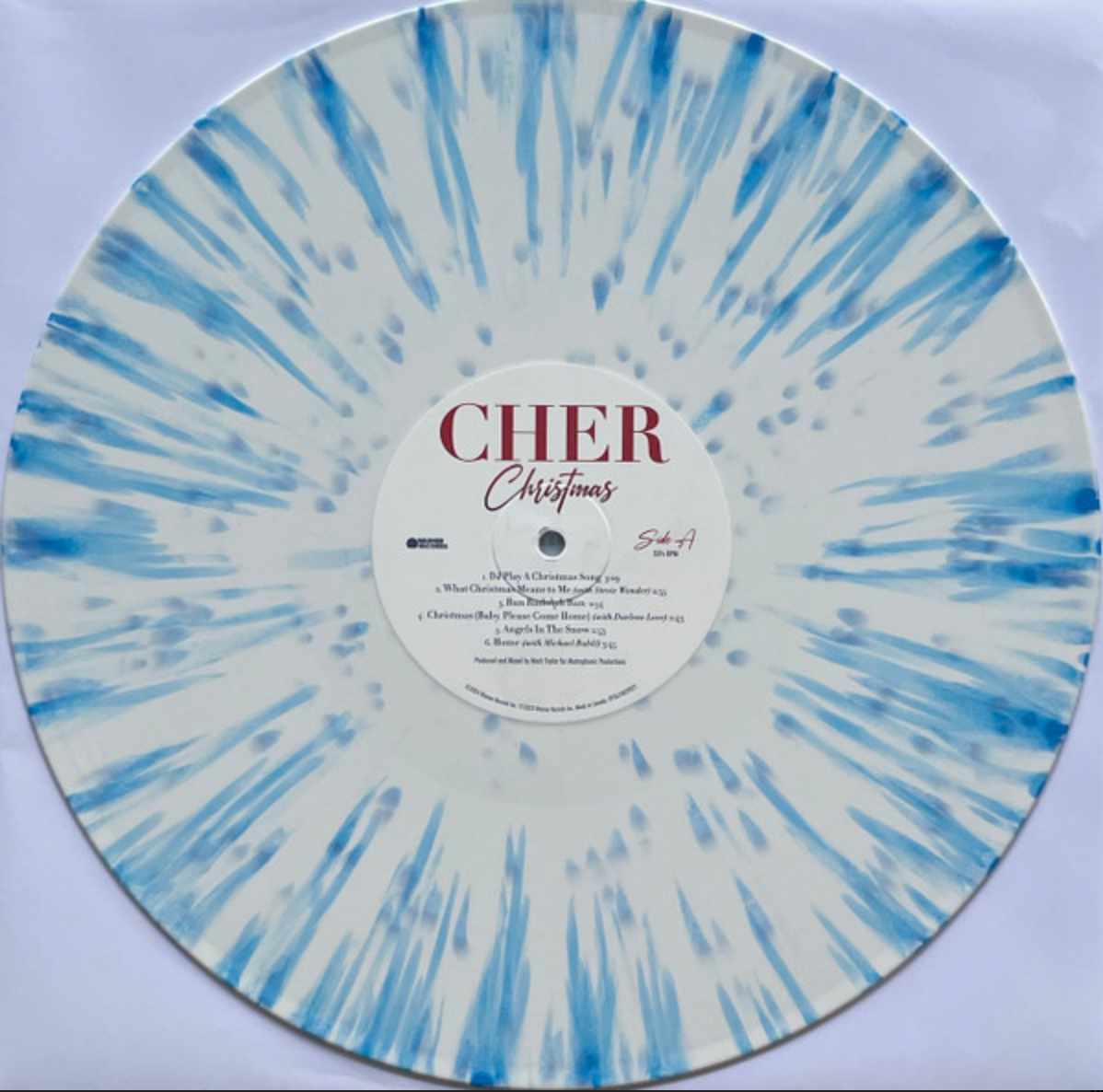 Cher | Christmas (LP White & Blue Splatter)