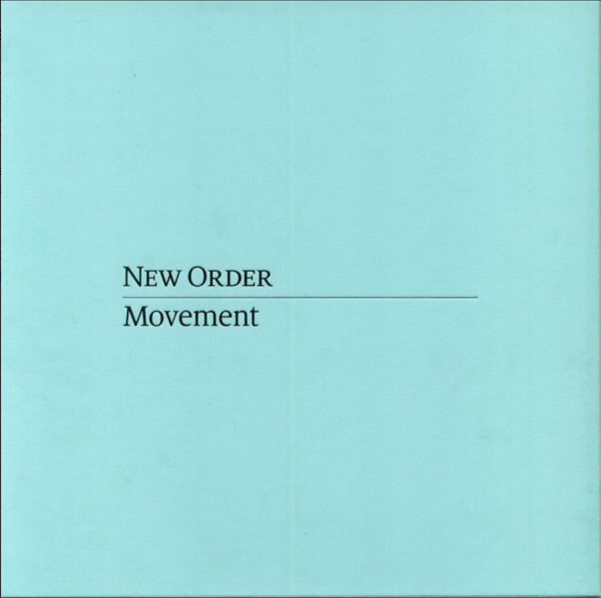 New Order | Movements
