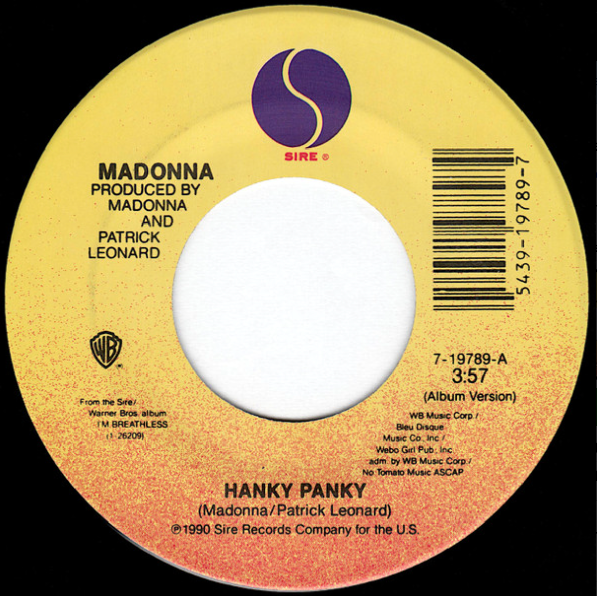 Madonna | Hanky Panky (US)