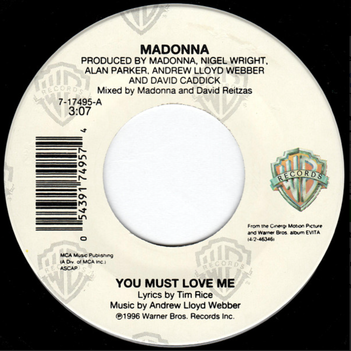 Madonna | You Must Love Me (USA)