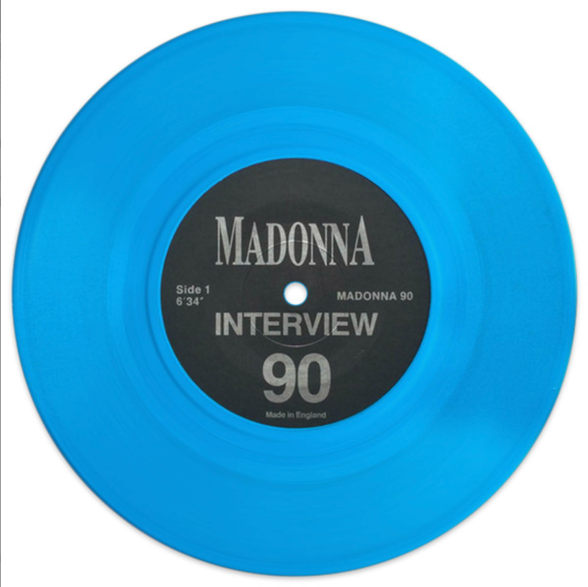 Madonna | Interview 90 (Blue vinyl - UK)