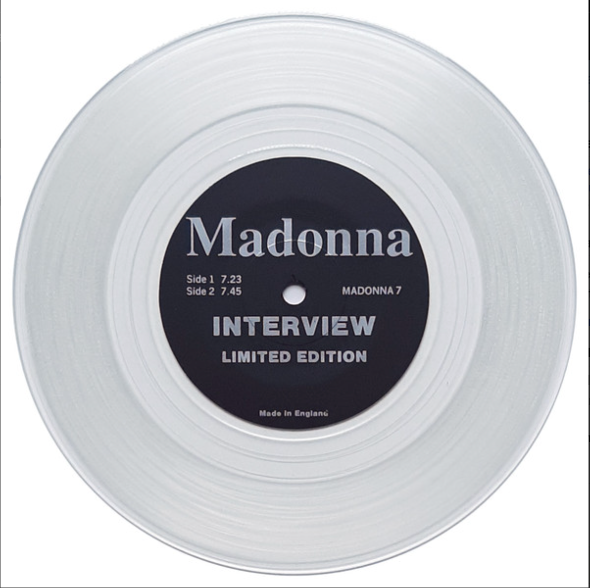 Madonna | Interview - Madonna 7 (Transparent vinyl)