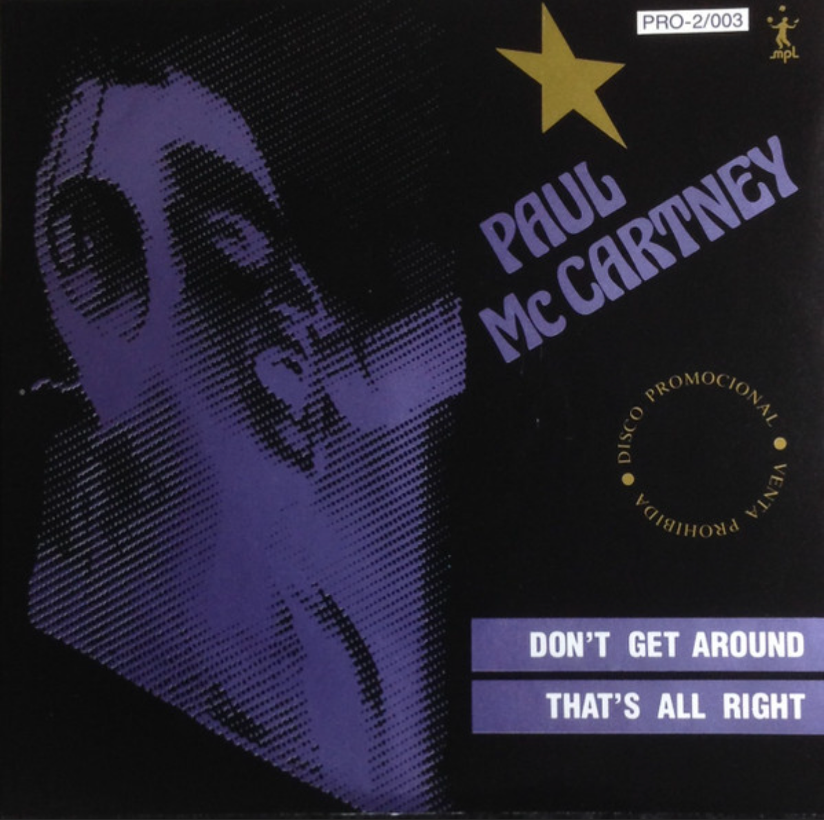 Paul McCartney | Don't Get Around / That's All Right (Spain - Promo)