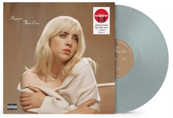 Billie Eilish | Happier Than Ever (Light Blue Vinyl + Poster)