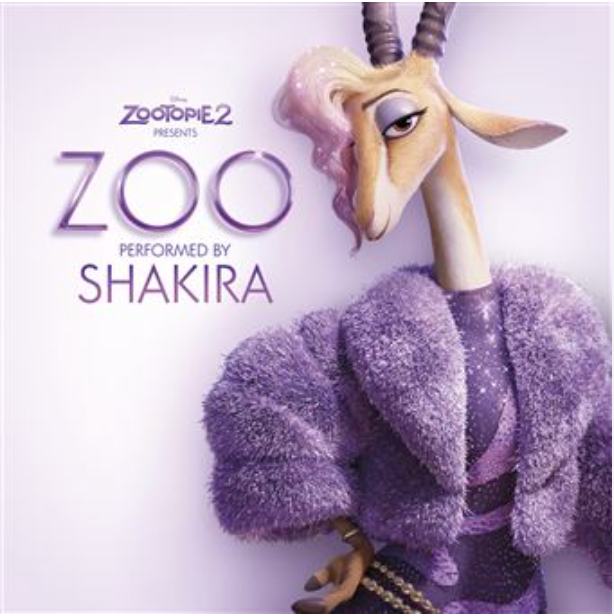 Band Originale | Zootopie 2 - Shakira (vinyle violet transparent pailleté)