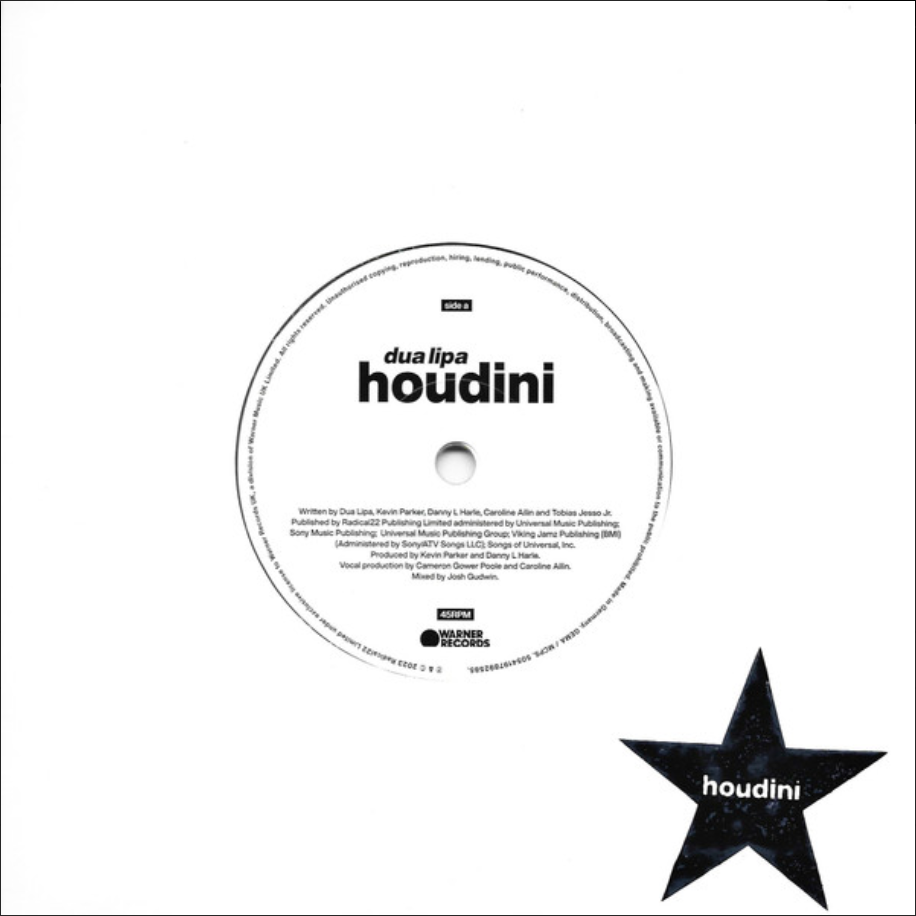 Dua Lipa | Houdini - 45T