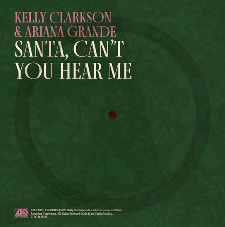 Ariana Grande & Kelly Clarkson | Santa, Can't You Hear Me (flexible disc)