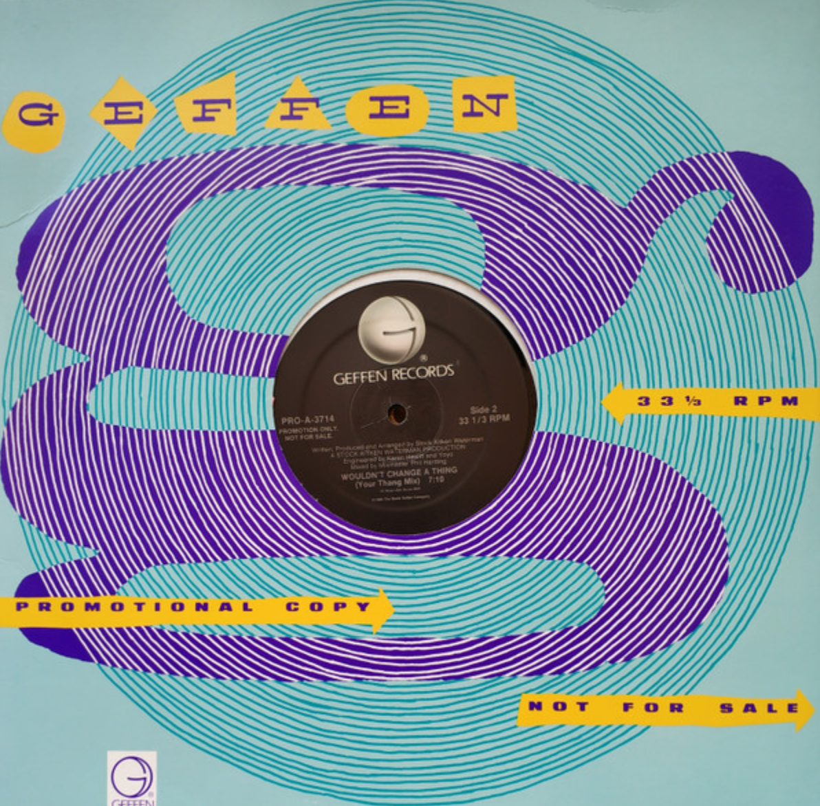 Kylie Minogue | Wouldn't Change A Thing - Vinyle (Promo USA)
