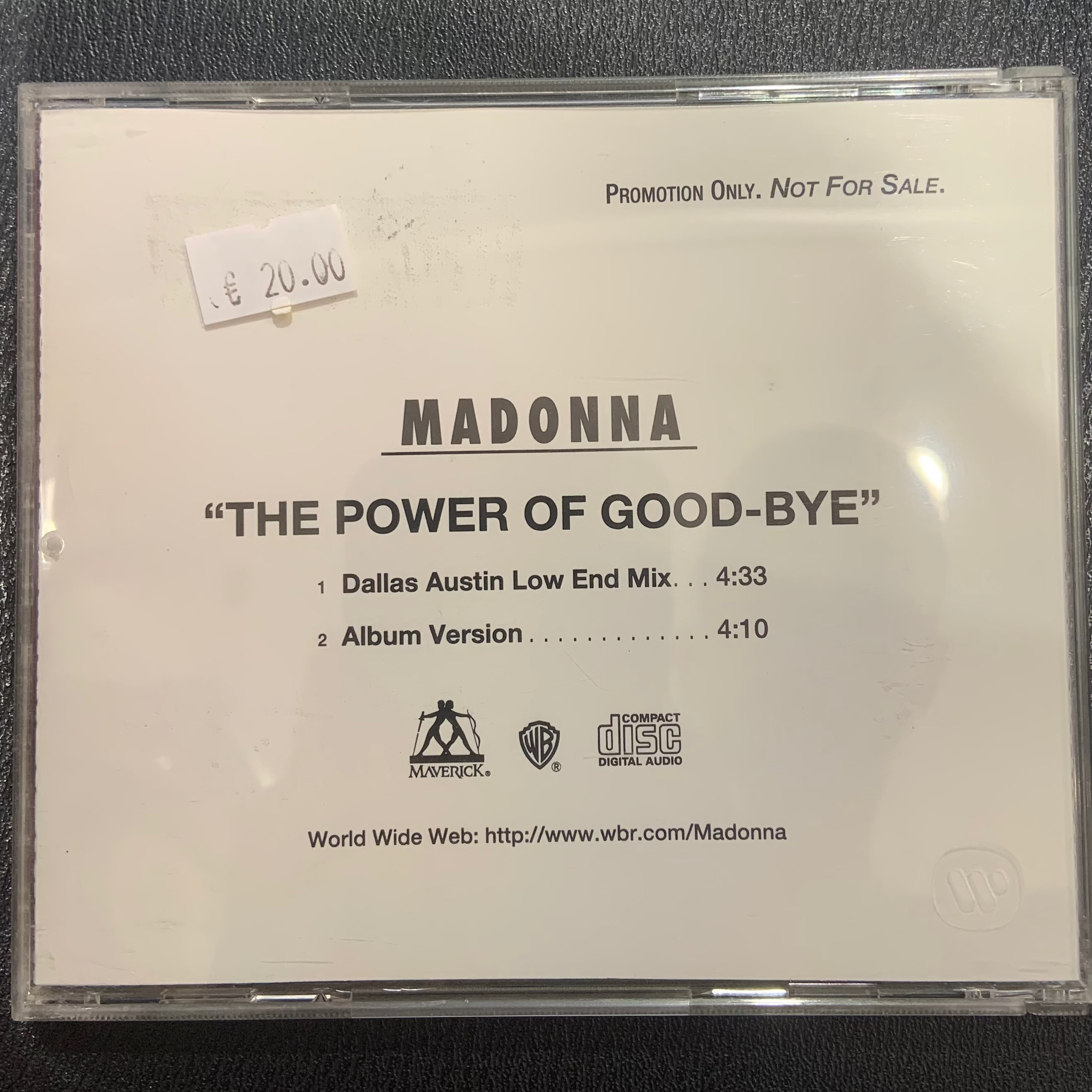 Madonna | The Power of Good Bye - CD