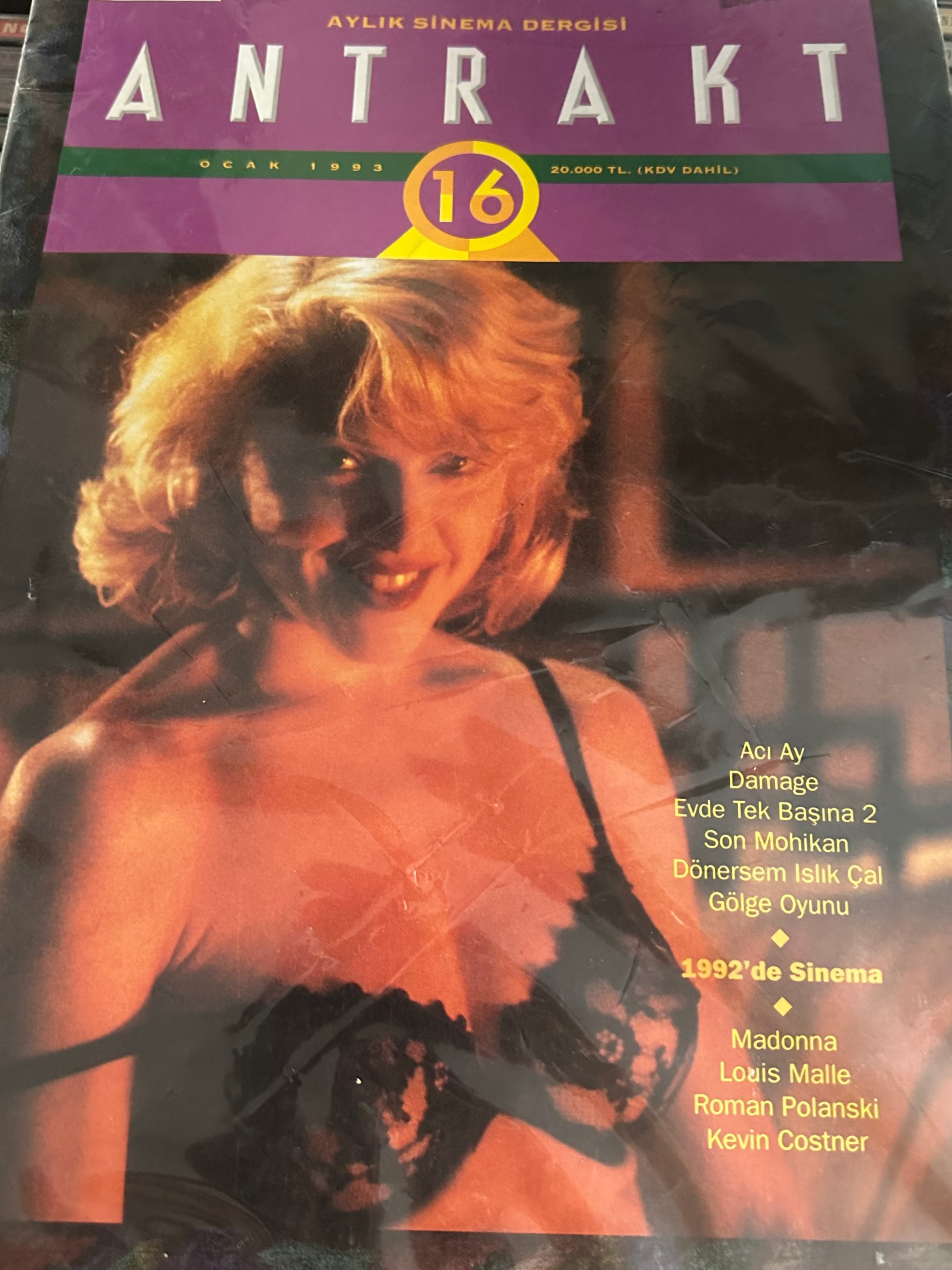 Madonna | Antrakt Magazine - Turquie (1993)
