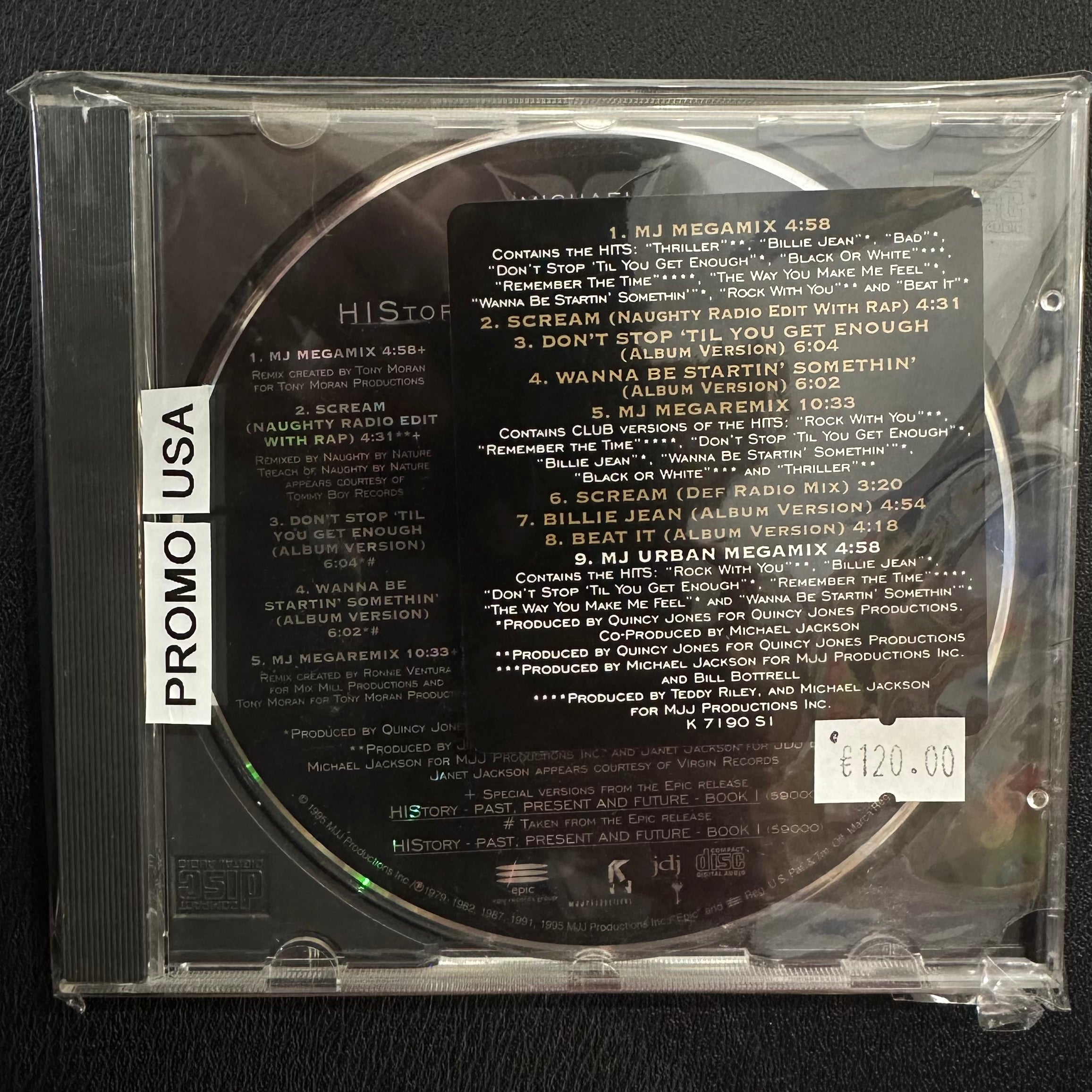 Michael Jackson | History - Past, Present and Future (Promo USA)