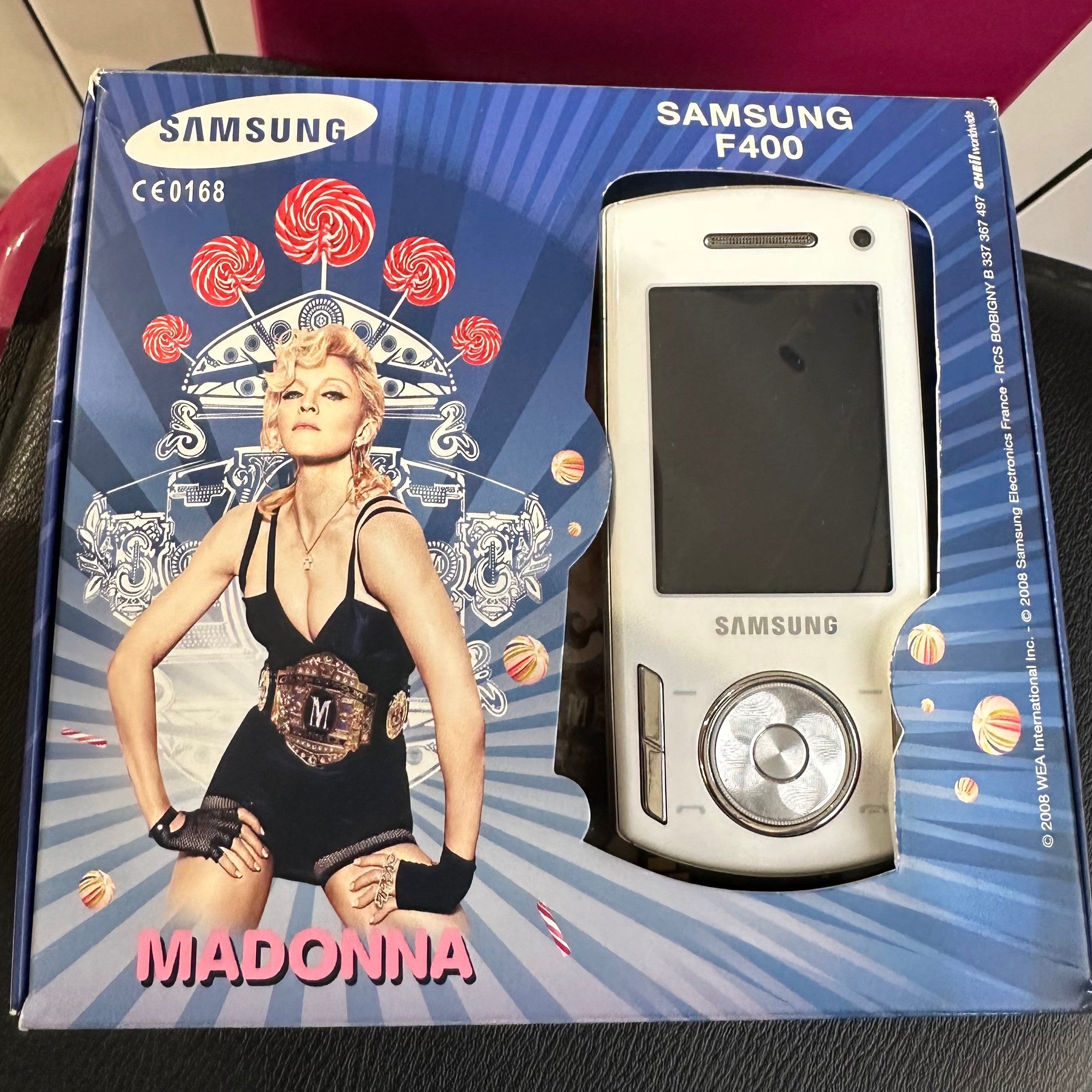 Madonna | Samsung F400 mobile phone (Hard Candy)