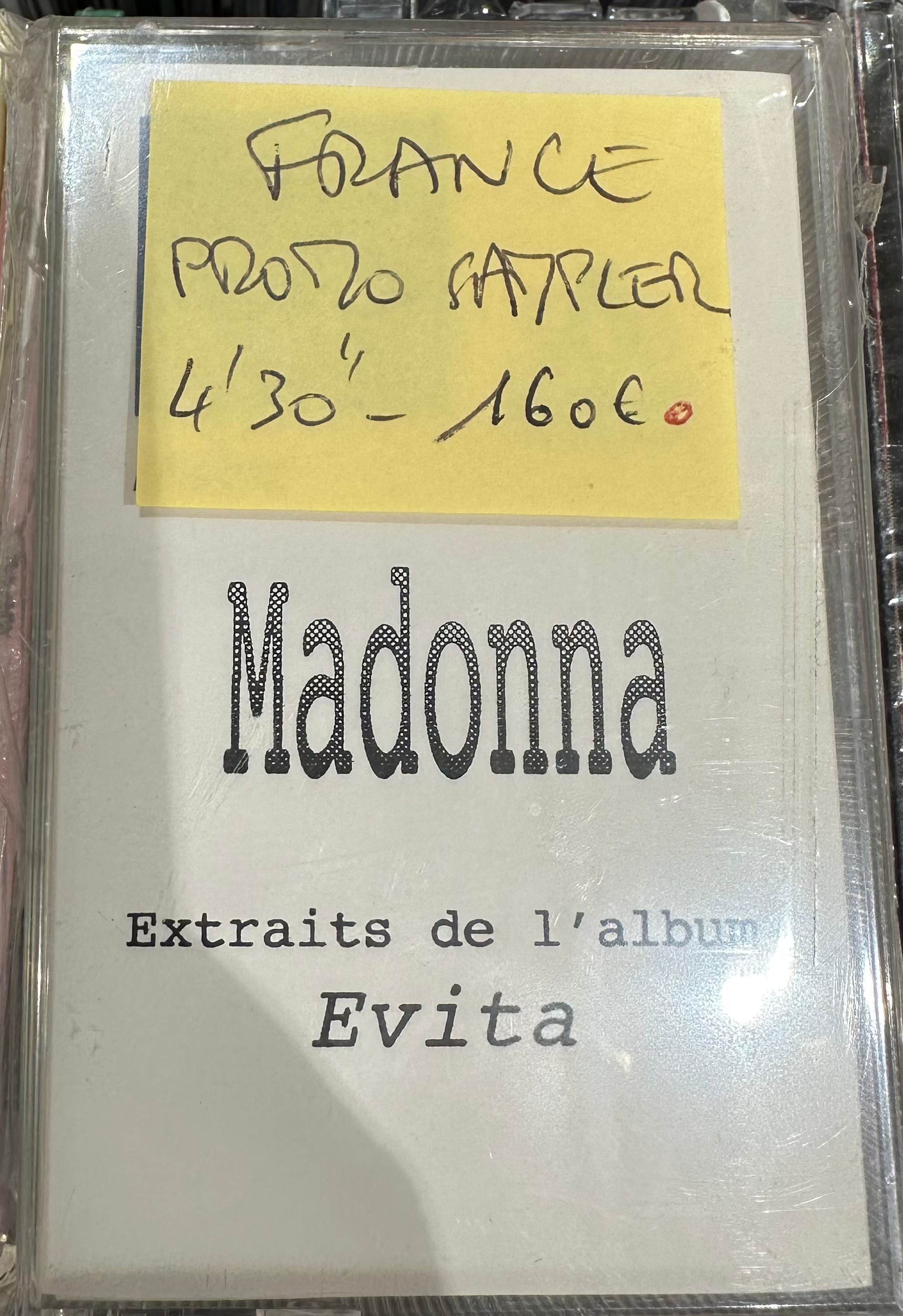 Madonna | Evita (French Promo - Sampler)