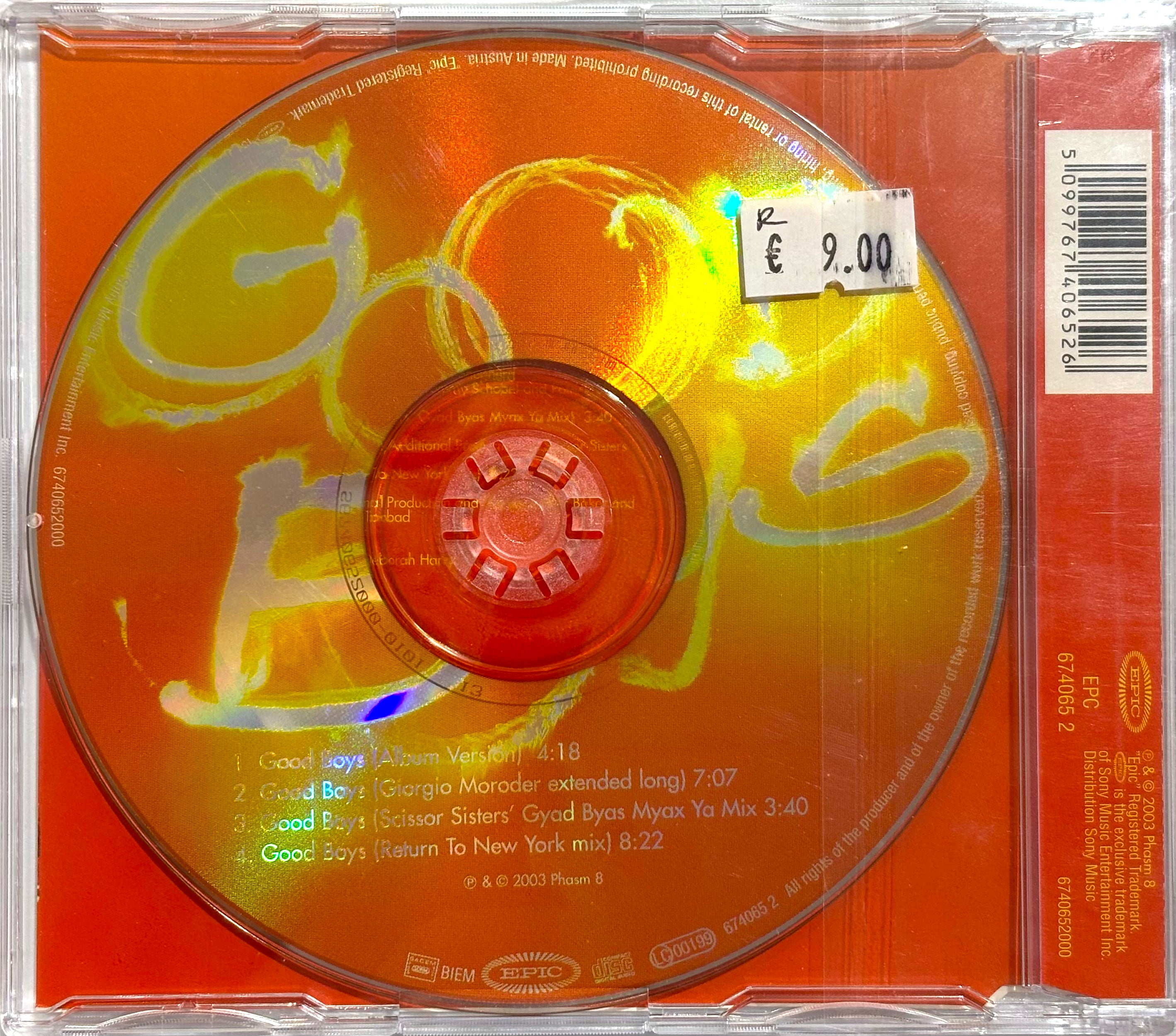 Blondie | Good Boys - CD (Europe)