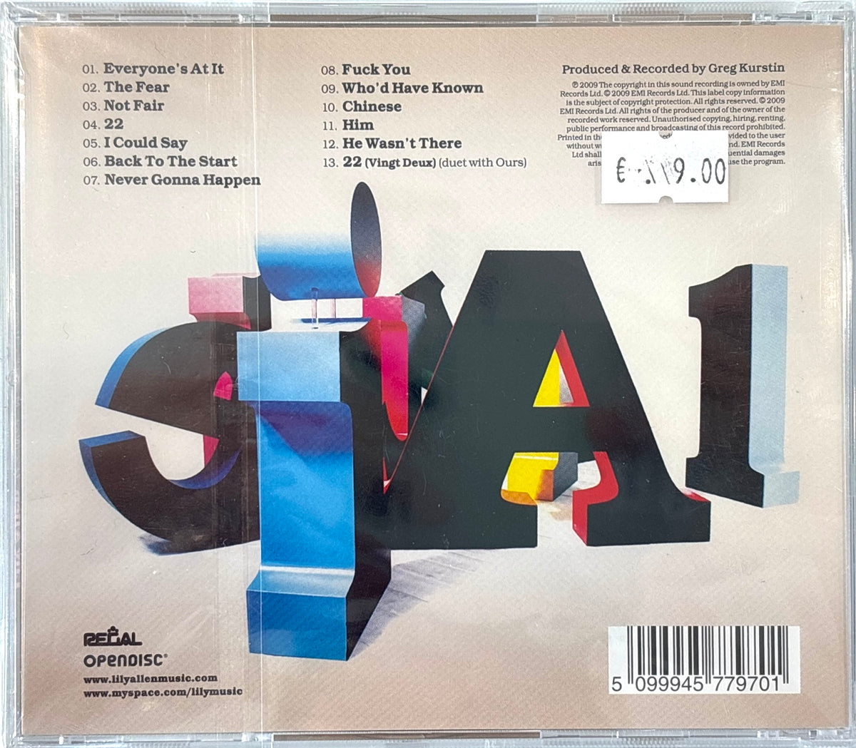 Lily Allen | It's Not Me, It's You - CD (Occasion)
