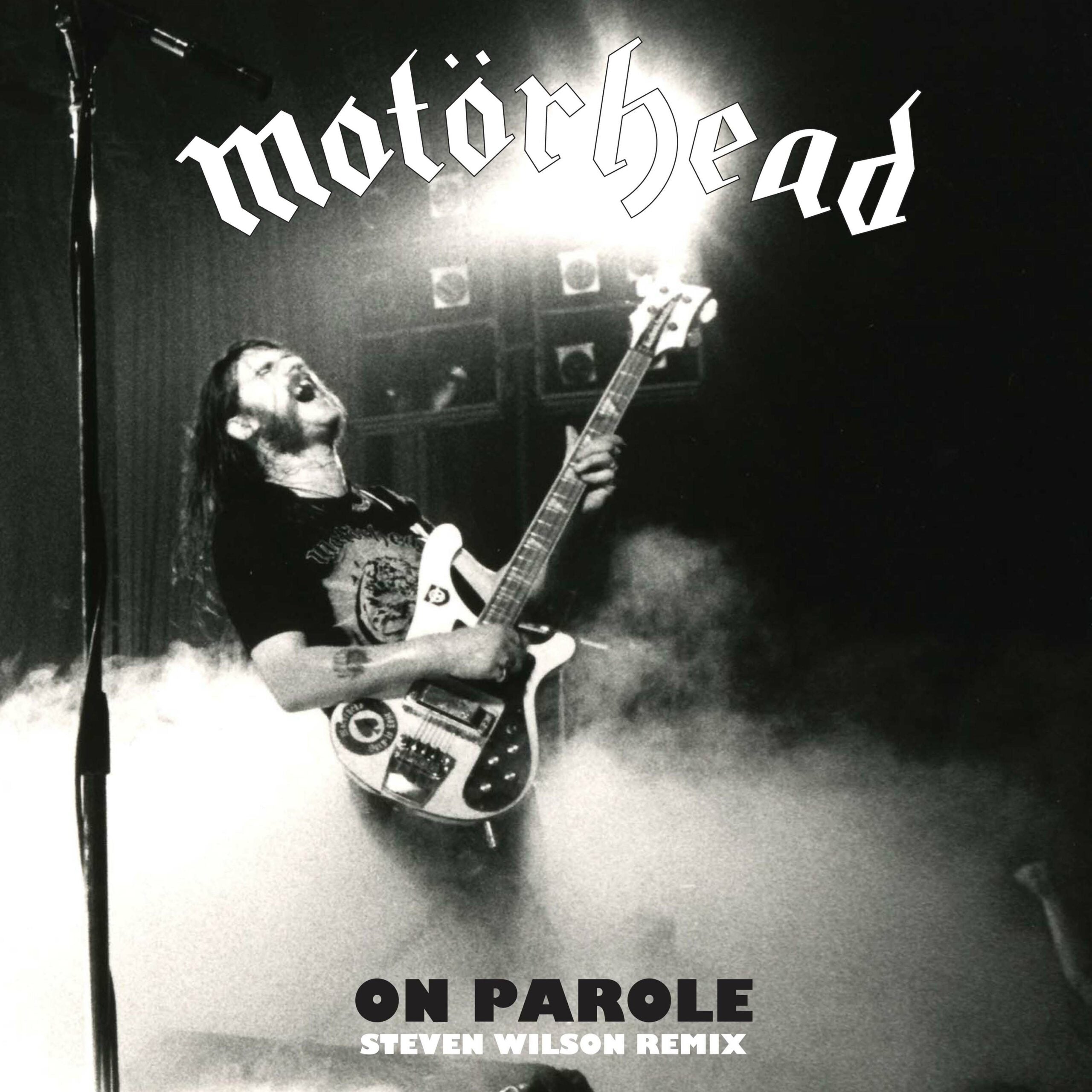 Motörhead | On Parole (Steven Wilson Remix) (RSD 2026) - Vinyle noir et blanc marbré